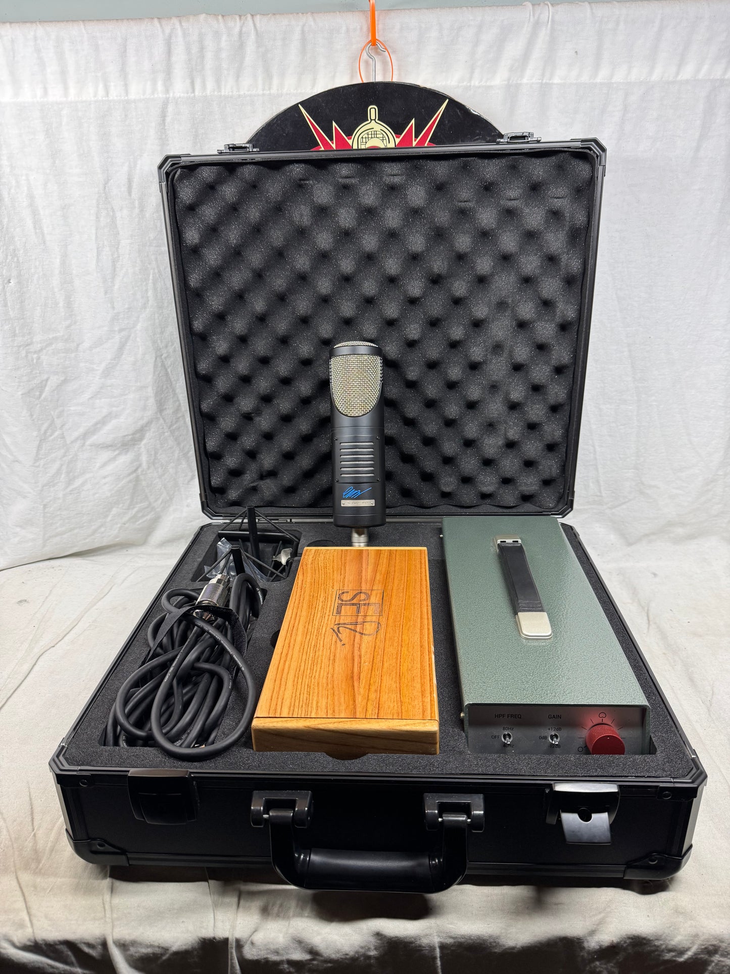 sE Electronics SNT Condenser Microphone with Power Supply + Mount + Case