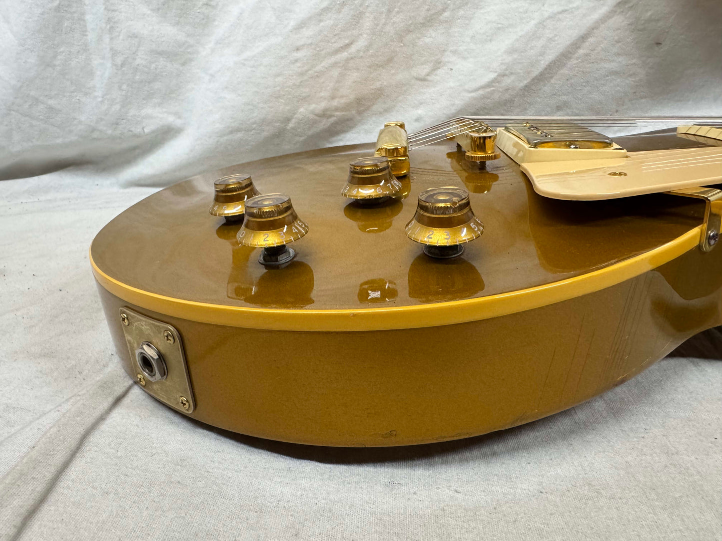 Gibson 30th Anniversary Les Paul Goldtop Guitar 1980s  - Very Rare! - Gold BULLION Top & Back!