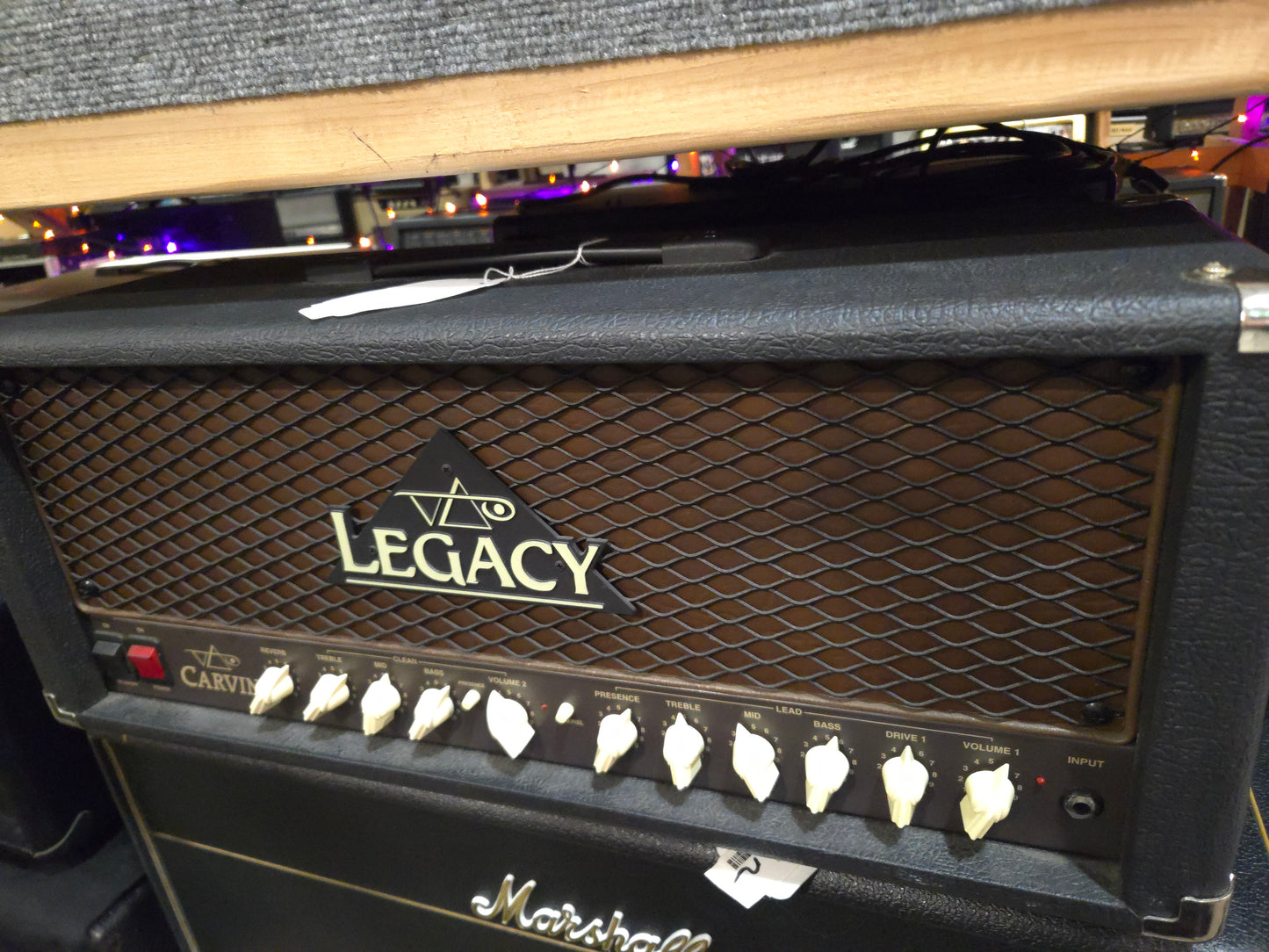 Carvin Legacy Model VL100 Steve Vai Signature 2-Channel 100-Watt Guitar Amp Head 1999 - 2008 - Brown - Local Pickup Only