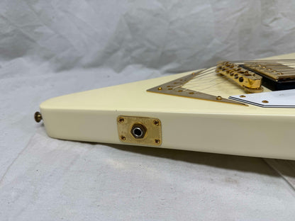Gibson DSRVCWGH1 Limited Edition Reverse Flying V Guitar with Case 2007 - Alpine White