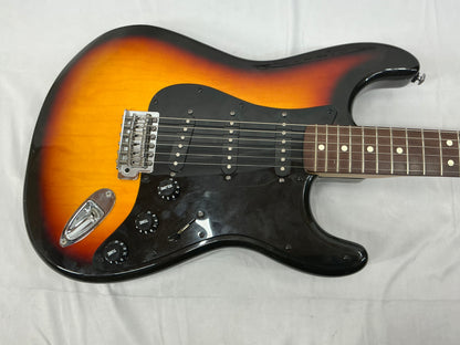 Fender PARTS Stratocaster Guitar - 2002 MIM Standard neck on ? body with WD pickguard + ? pickups