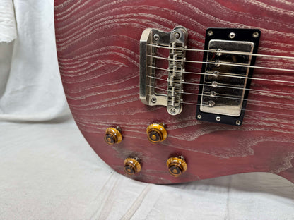 Knaggs Kenai T3 Satin Singlecut Guitar with Case 2017 - Burgundy Drift