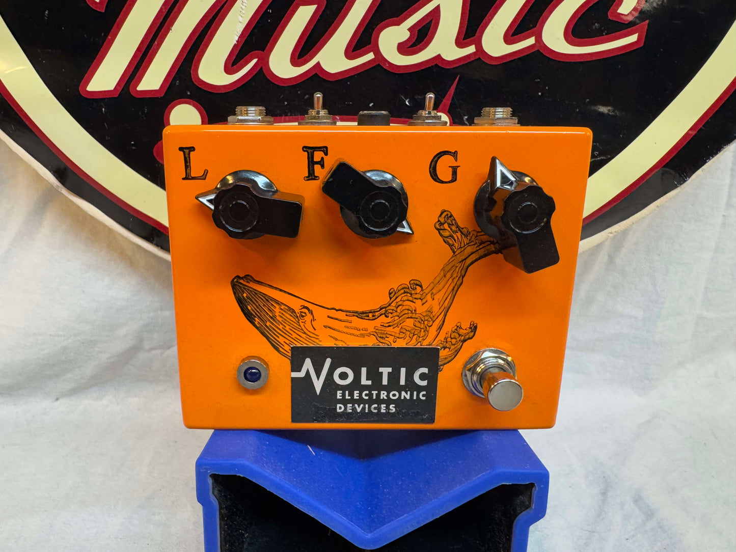 Voltic Electronic Devices Awkward Mustache Fuzz Pedal - s/n #22 - Early, Hand-Wired Version!