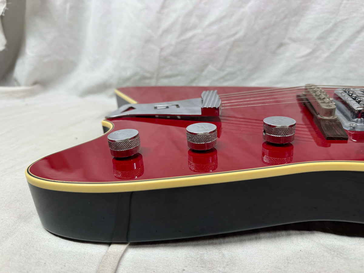 Gretsch G6199 Billy-Bo Jupiter Thunderbird Guitar with COA + Case - MIJ Made In Japan - Red