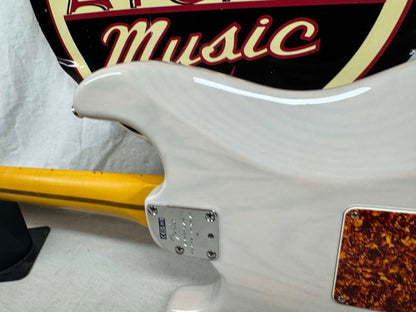 Fender USA Parts Stratocaster Guitar - Deep C shape American Professional II neck on American Professional Thinline Body  - White Blonde / Fender neck