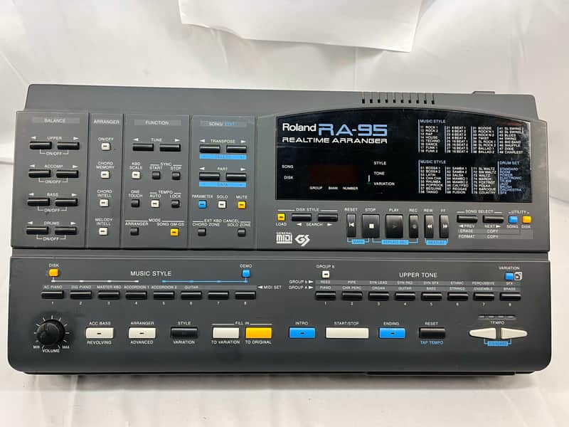 Roland RA-95 ra95 Arranger RealTime MIDI Sequencer with Power Supply - Image 2