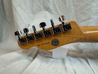 Fender 2016 Limited Edition American Standard Telecaster Figured Neck Guitar with Case 2015 - Cognac Burst / Rosewood fingerboard