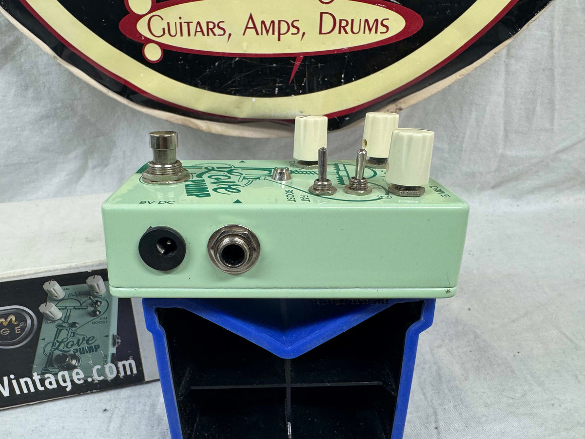 Bluesman Vintage Love Pump Overdrive Pedal with Box