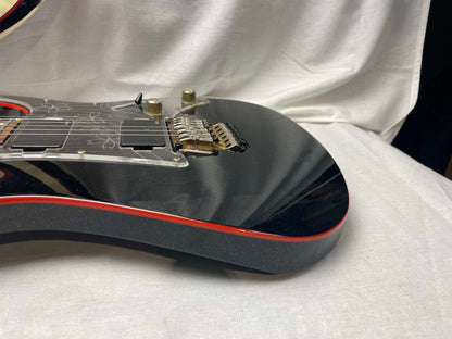 Ibanez RG Series RG08LTD Guitar 2008 Spring Special Limited Edition - Sakura Blast JPB Japan Black with Red Binding