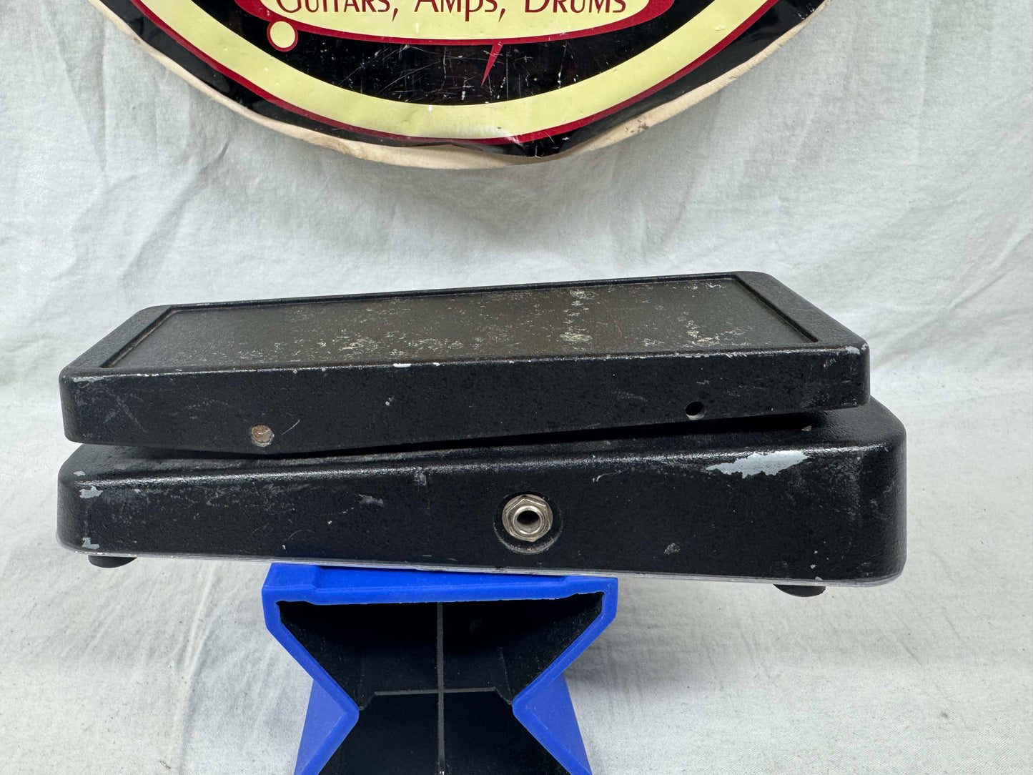 Dunlop GCB-95 gcb95 Cry Baby crybaby Wah Pedal - brown PCB  1980s - - missing rubber tread topper