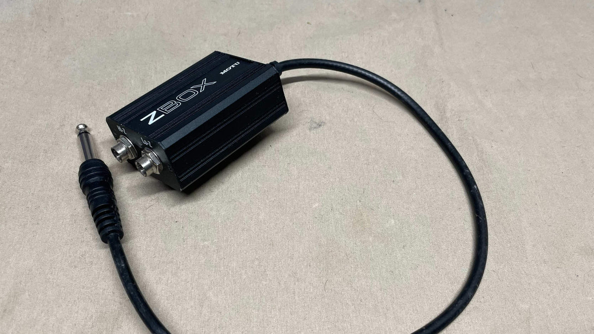 MOTU ZBox Guitar Impedance Selector for Recording Interfaces