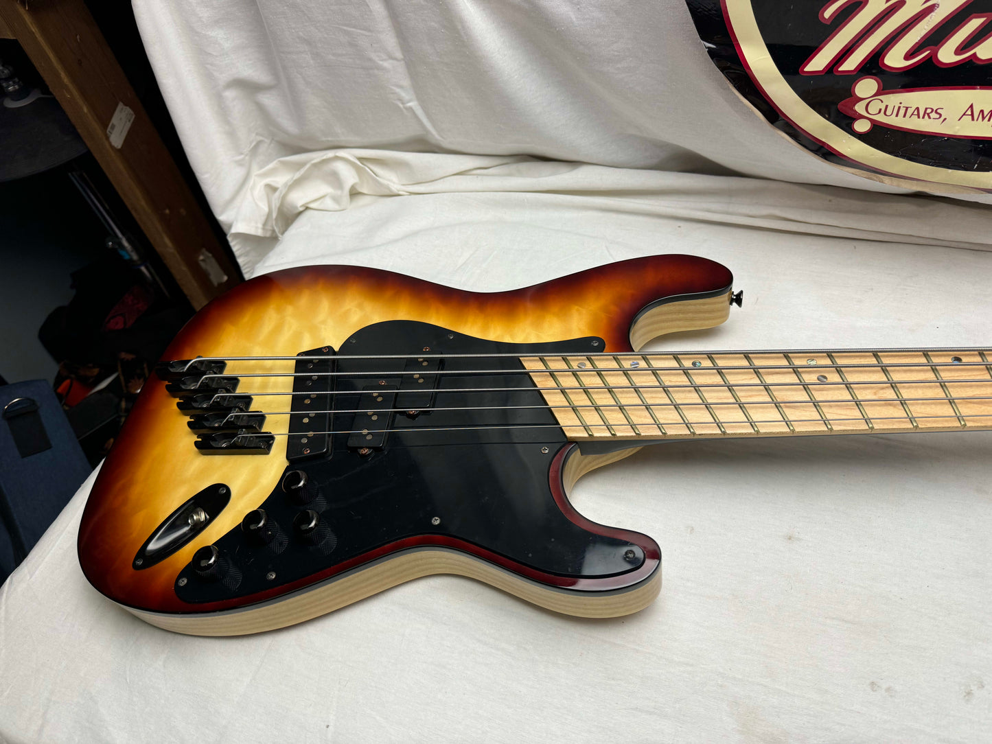 Halo Custom Guitars Custom Shop Clarus 5 Multiscale multi-scale Fanned Fret 5-string Bass 2018