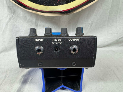 Rockman SR&D Tom Scholz Acoustic Guitar Pedal (blue button) - missing 1 battery cover
