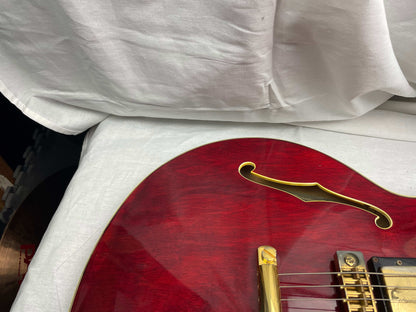 Ibanez SA-400CH SA-400 CH Semi-Hollowbody Guitar with Case - MIJ Made In Japan 1979 - Cherry