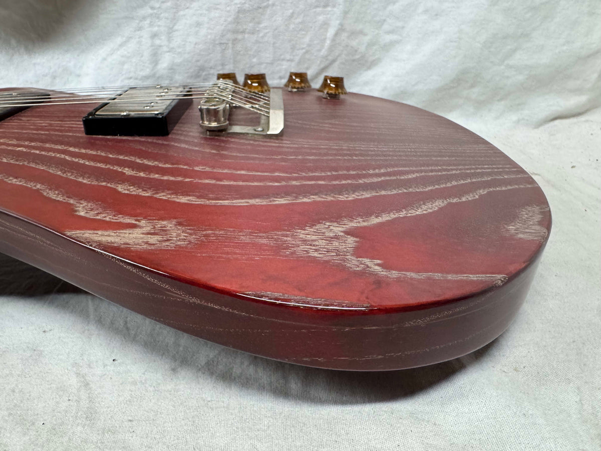 Knaggs Kenai T3 Satin Singlecut Guitar with Case 2017 - Burgundy Drift