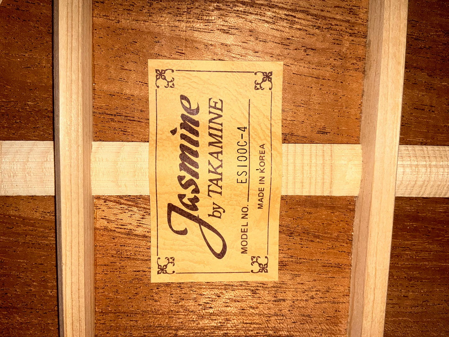Jasmine ESI00C-4 Acoustic Bass Guitar