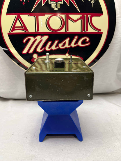 Electro-Harmonix Sovtek Green Russian Small Stone Phaser Phase Shifter phasor Pedal - large chassis - missing 1 knob + battery cover