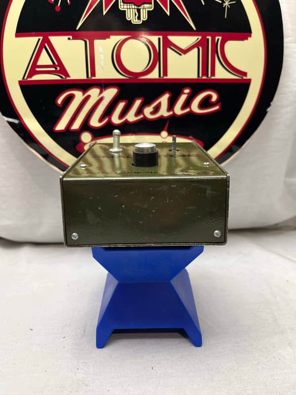Electro-Harmonix Sovtek Green Russian Small Stone Phaser Phase Shifter phasor Pedal - large chassis - missing battery cover - Image 3