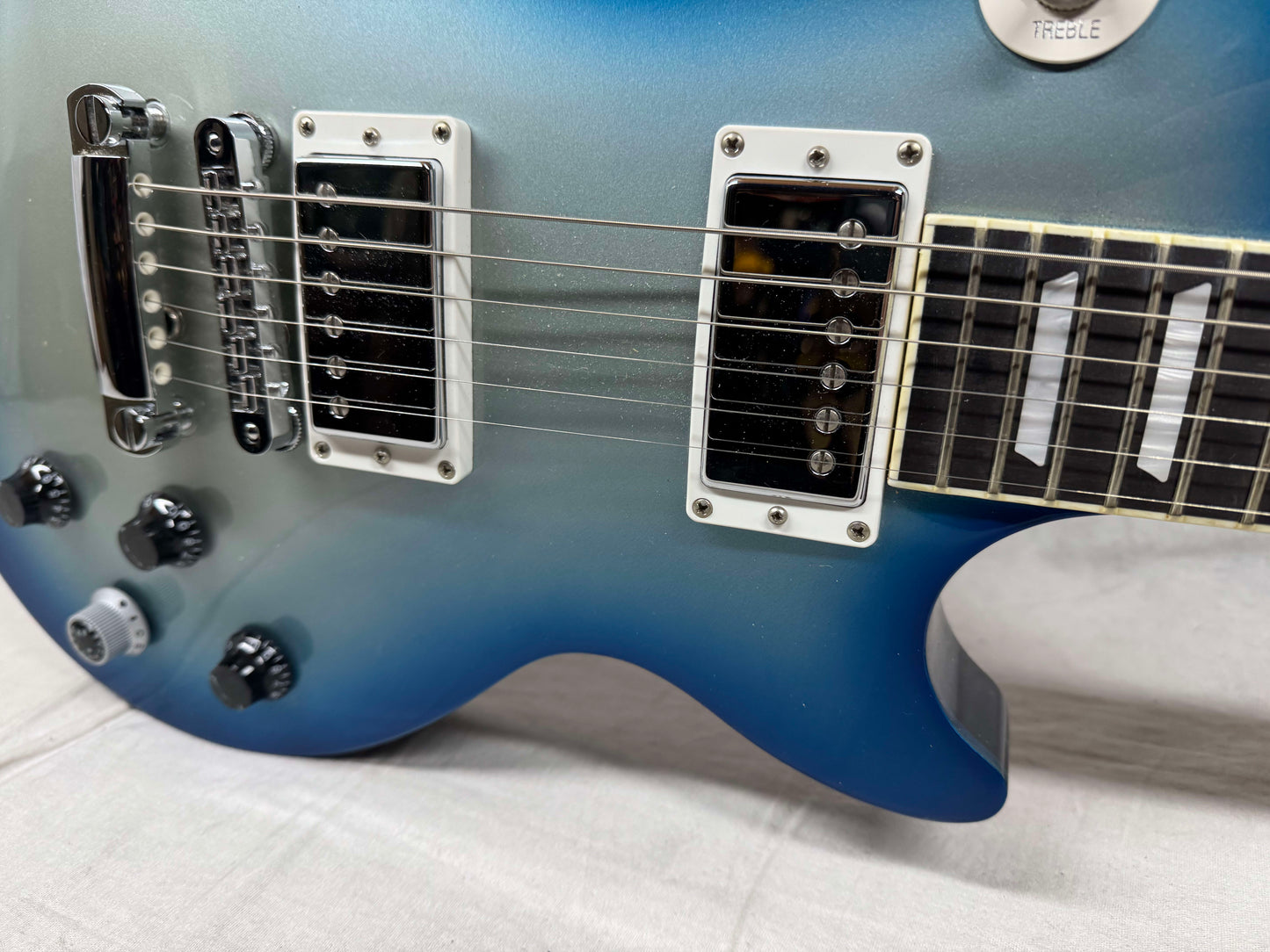 Gibson Limited Edition First Run LPRGBSCHP Les Paul Robot Guitar with COA + Case 2007 - Blue Burst