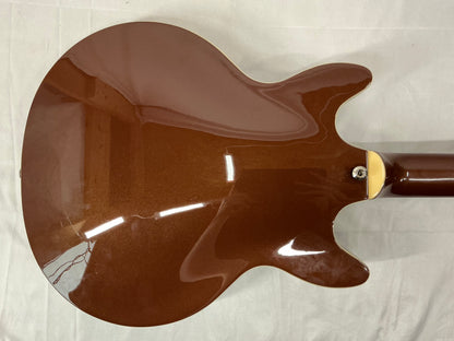 Hagstrom Alvar Limited Electric Guitar - Derby Brown Metallic