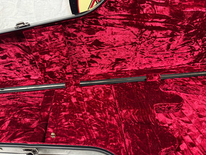 Crossrock CRF1000GSTBK CRF1000 GST BK Fiberglass Guitar Case for S-style & T-style Guitars