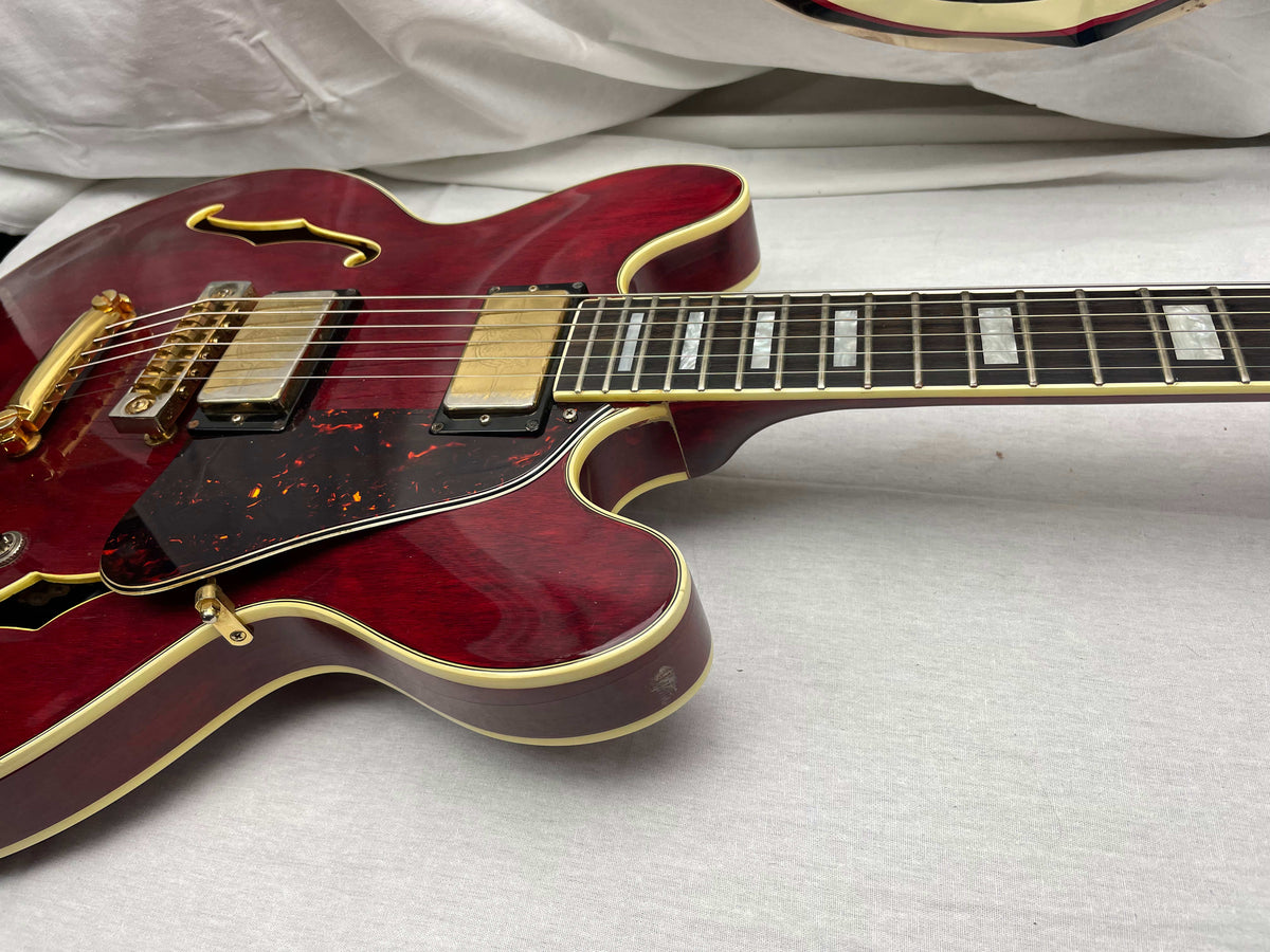 Ibanez SA-400CH SA-400 CH Semi-Hollowbody Guitar with Case - MIJ Made In Japan 1979 - Cherry