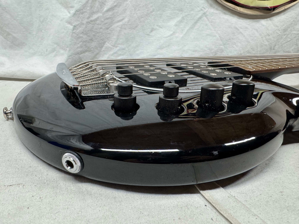 Ernie Ball Music Man Bongo 6 HH 6-string Bass with Case 2014 - Black