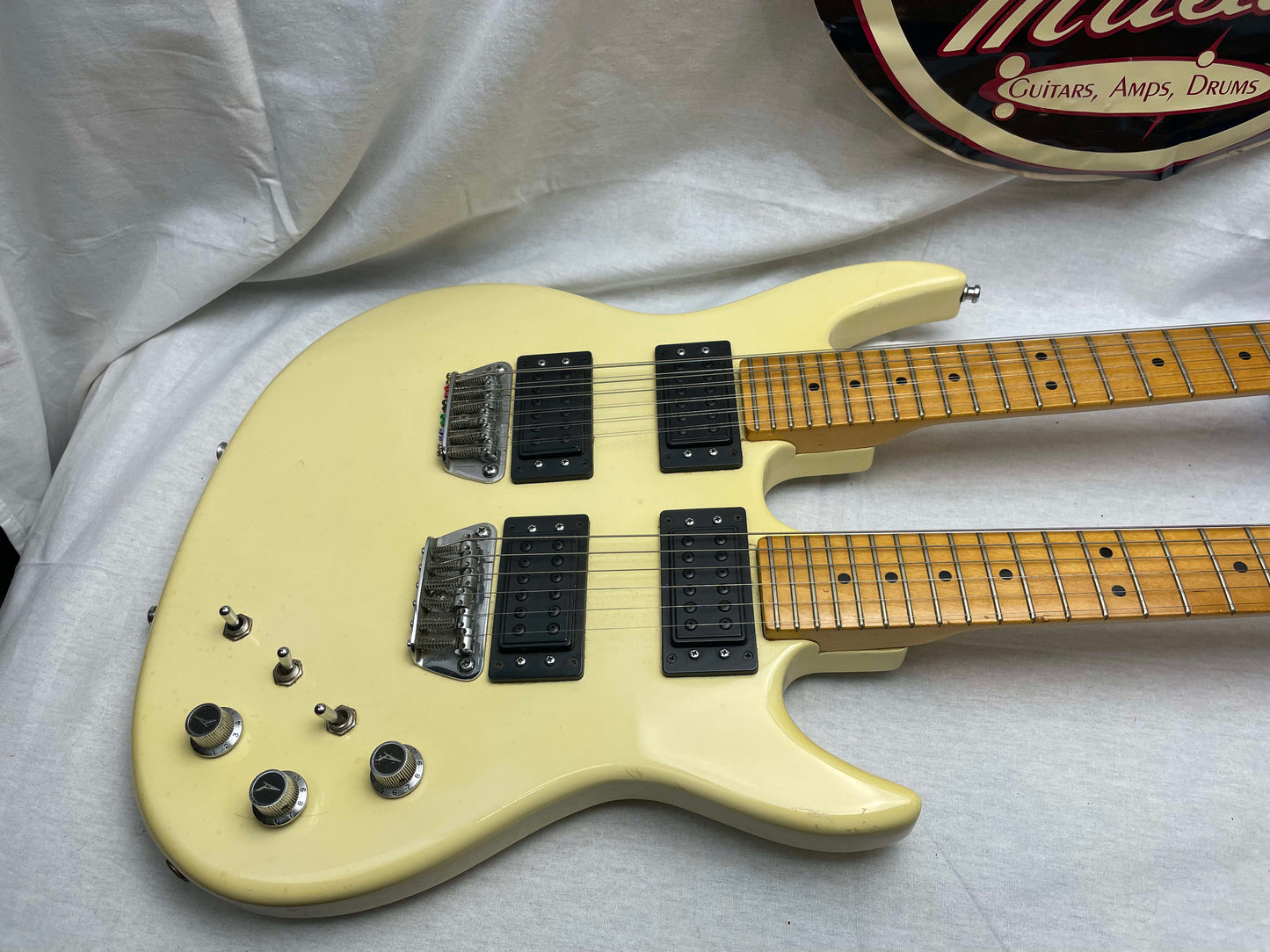 Peavey USA Hydra Doubleneck double neck 12/6 Guitar with Case