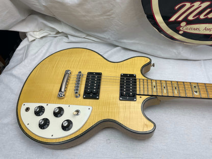 Ibanez Artist 2613 Vintage Double Cutaway Guitar w/ Seymour Duncan Slash pickups 1970s - Natural