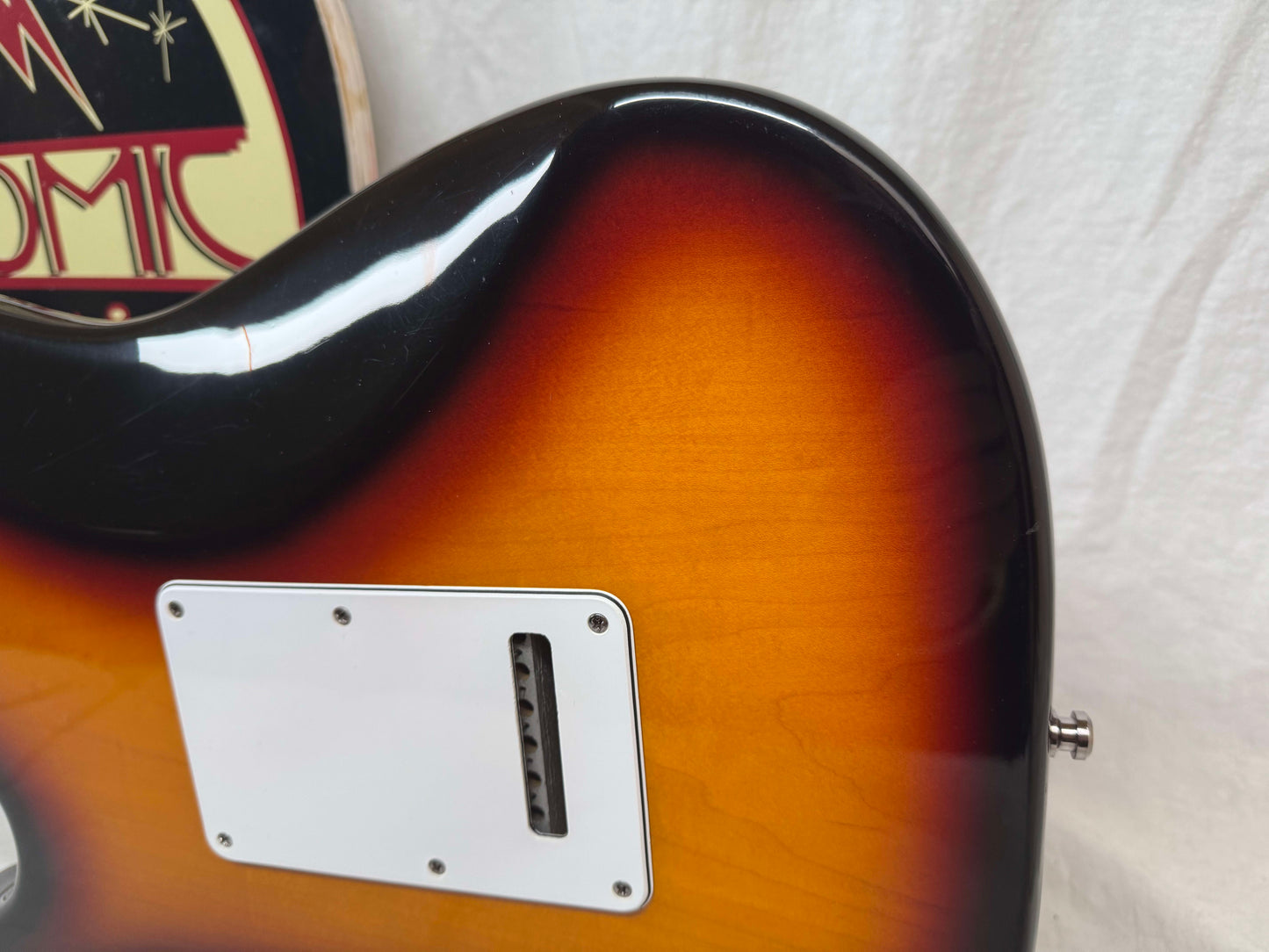 Fender American Standard Stratocaster Guitar 1993 - Brown Sunburst / Maple Neck