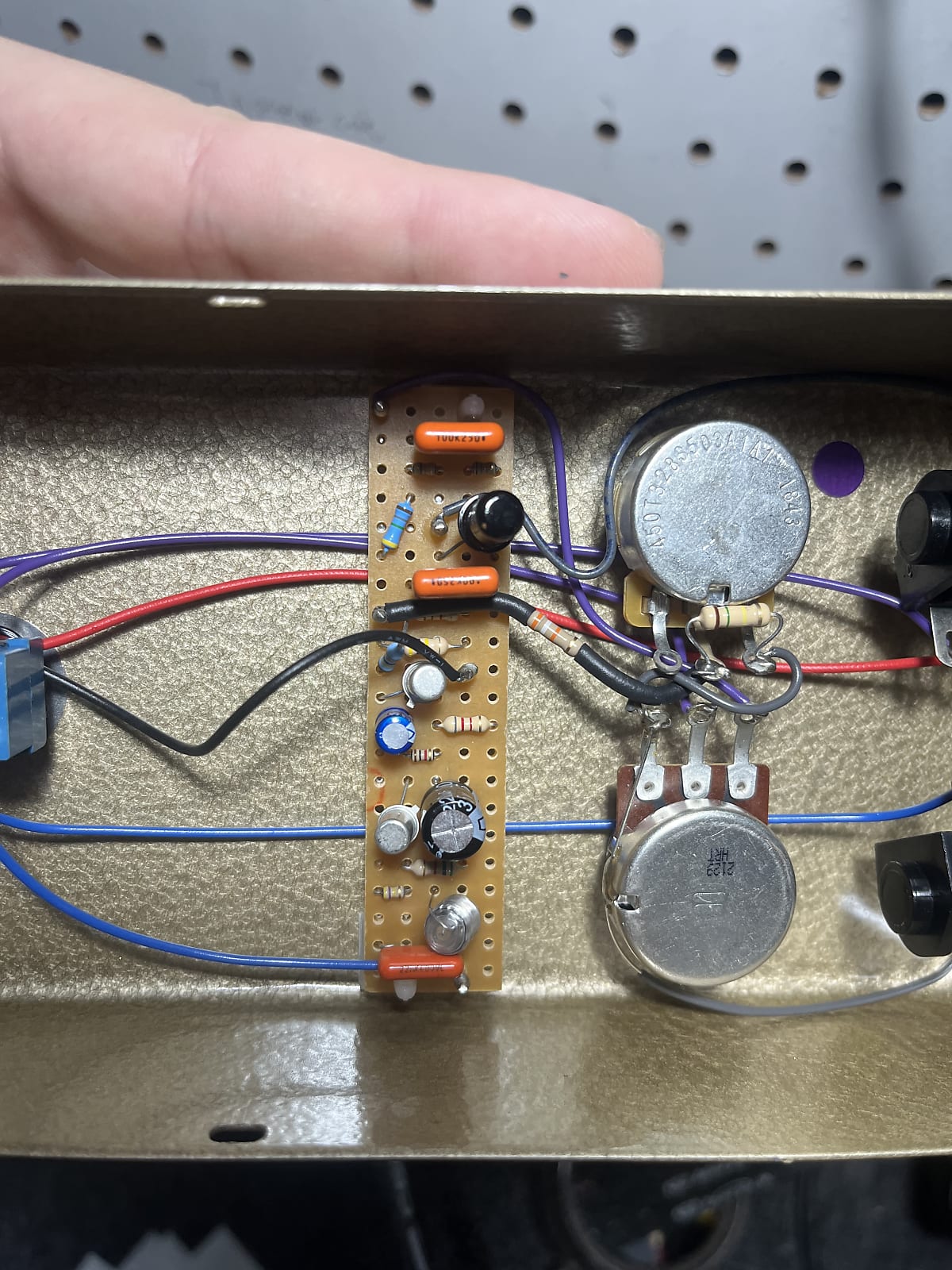 Sola Sound D*A*M The Griffin Hybrid Tone Bender tonebender mkI v1 Fuzz Pedal 2024
