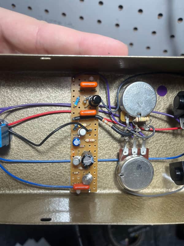 Sola Sound D*A*M The Griffin Hybrid Tone Bender tonebender mkI v1 Fuzz Pedal - Image 11