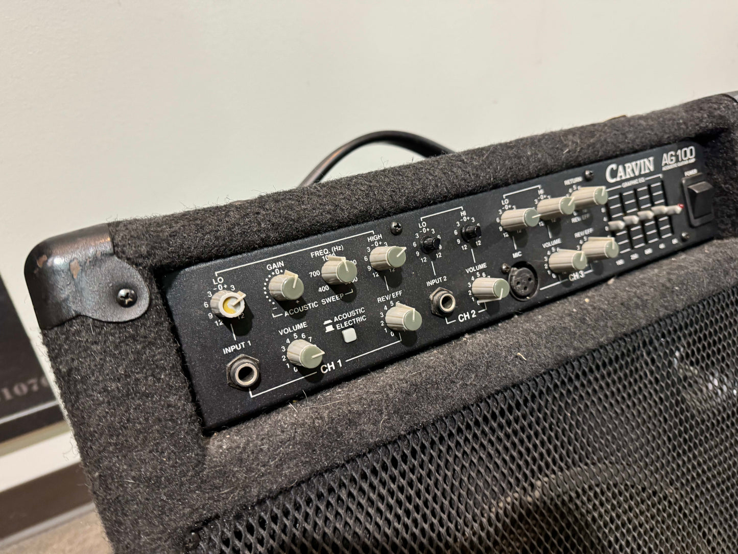 Carvin AG100 AG 100 100 Watt Acoustic Guitar Combo Amplifier - Local Pickup Only