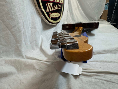 Fender 2016 Limited Edition American Standard Telecaster Figured Neck Guitar with Case 2015 - Cognac Burst / Rosewood fingerboard