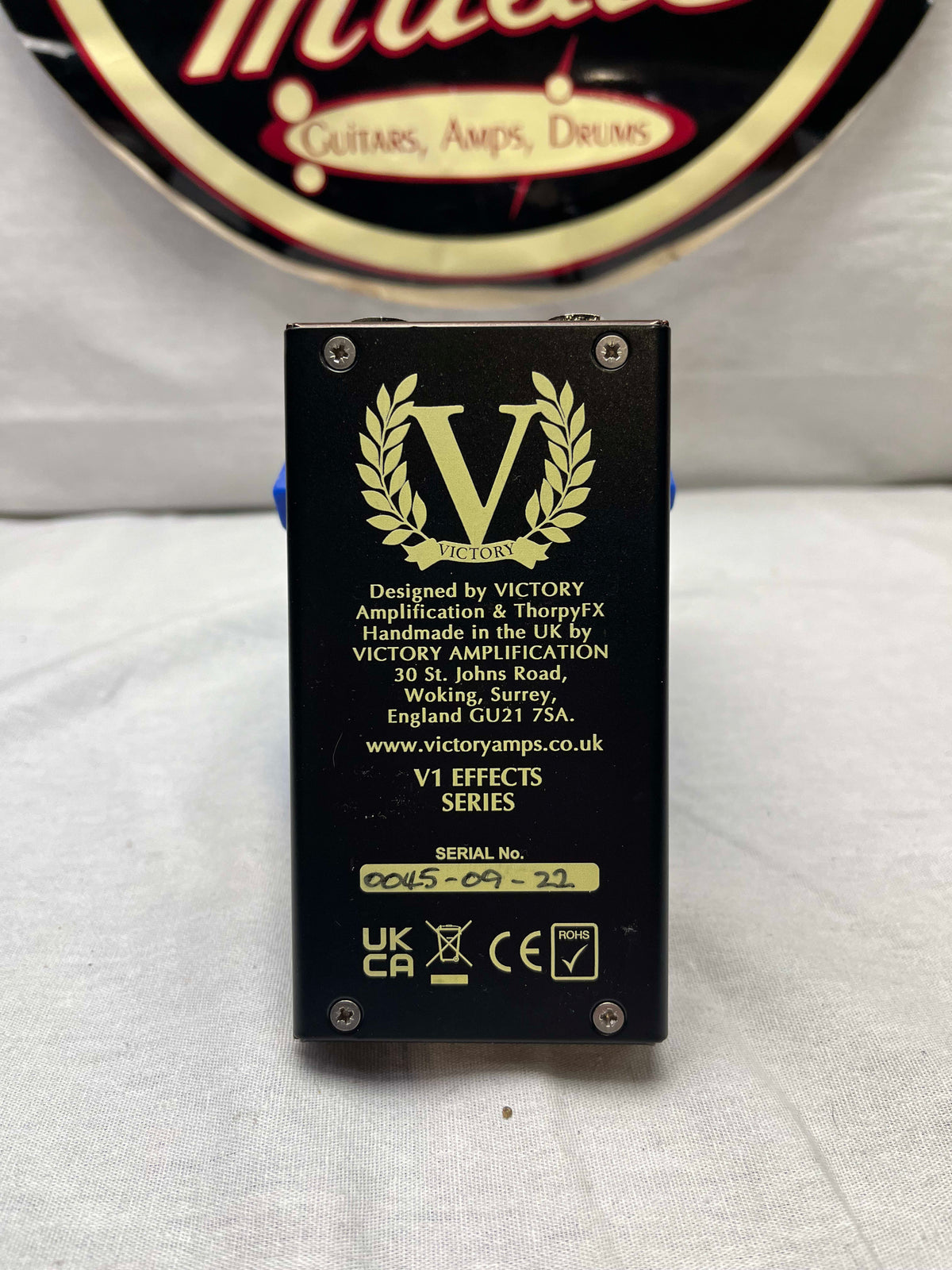 Victory Amps V1 Effects Series VI The Copper Overdrive Pedal with Box