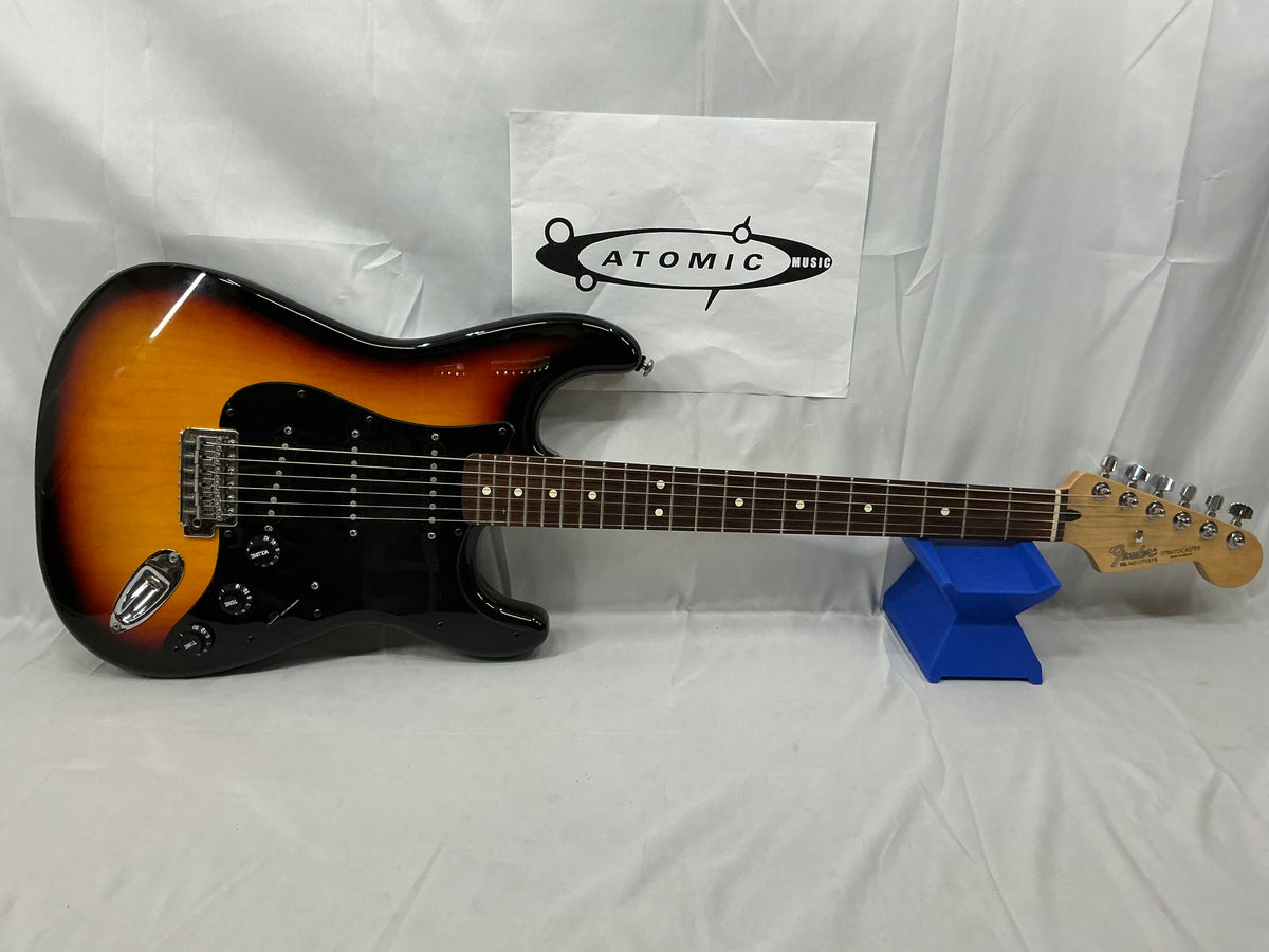 Fender PARTS Stratocaster Guitar - 2002 MIM Standard neck on ? body with WD pickguard + ? pickups