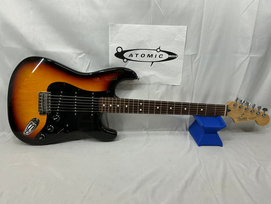 Fender PARTS Stratocaster Guitar - 2002 MIM Standard neck on ? body with WD pickguard + ? pickups