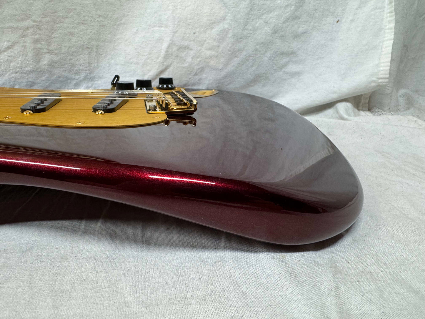 Fender Chuck Levin's Washington Music Center 60th Anniversary American Stratocaster Guitar 2018 -- 1 of 30!! - Bordeaux Metallic