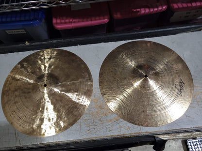 Sabian 16" Artisan Elite Hi-Hat Cymbals (Pair) 2017 - 2018 - Natural
