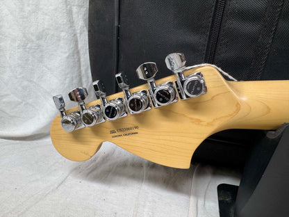 Fender American Performer Stratocaster Guitar with Rexylab Ultimate Strat upgrades/mods + Case 2023 - Arctic White / Rosewood fingerboard