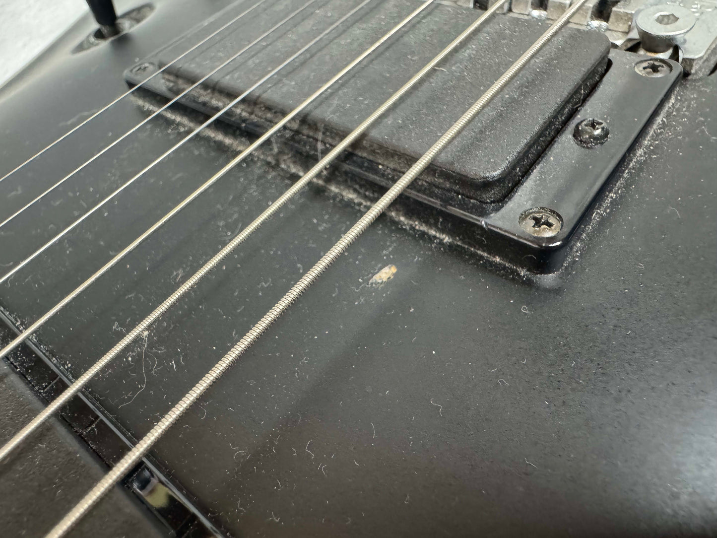 Schecter Diamond Series Damien Platinum 6 FR Guitar 2013 - Satin Black