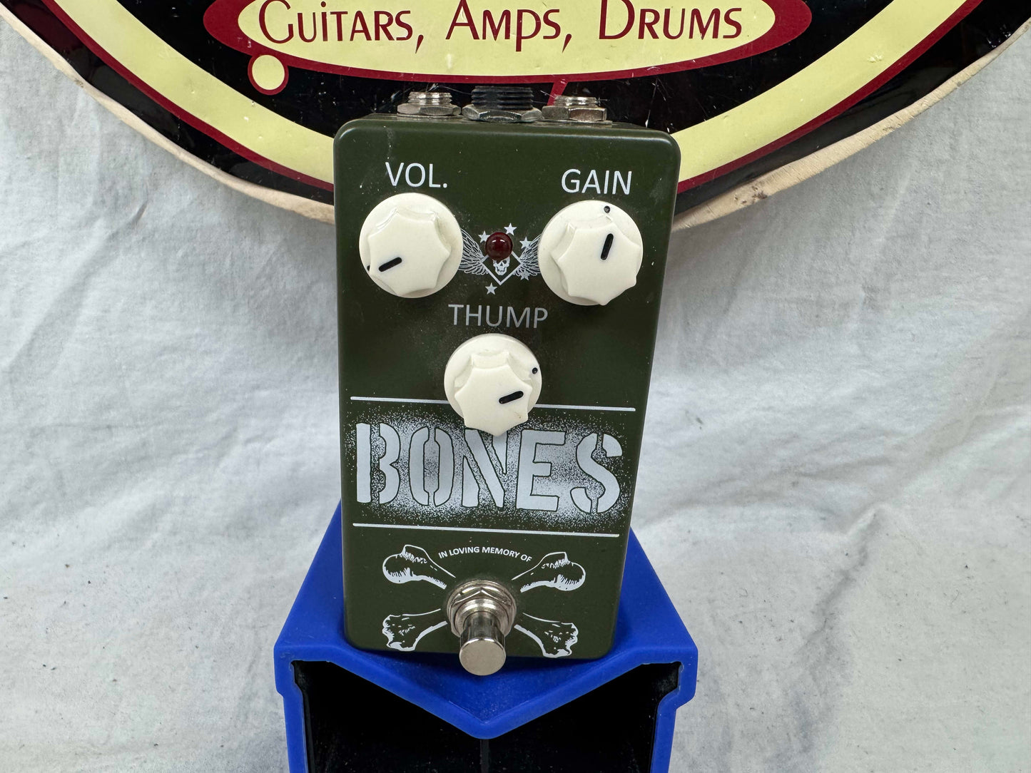 Fallen Raider Audio Bones Boost Fuzz Pedal