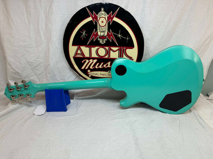 Knaggs DR-DOUG Doug Rappoport Signature Model Kenai Singlecut Guitar with Case - Sea Foam Green