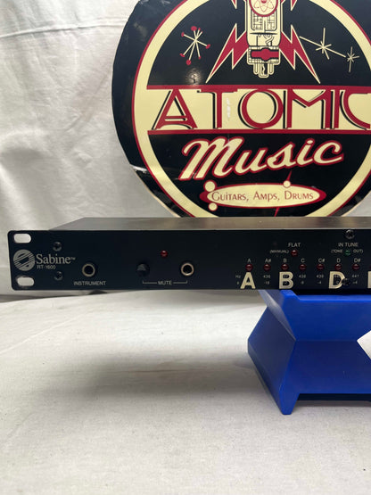 Sabine RT-1600 Rack Tuner Chromatic Tuning Rack Module