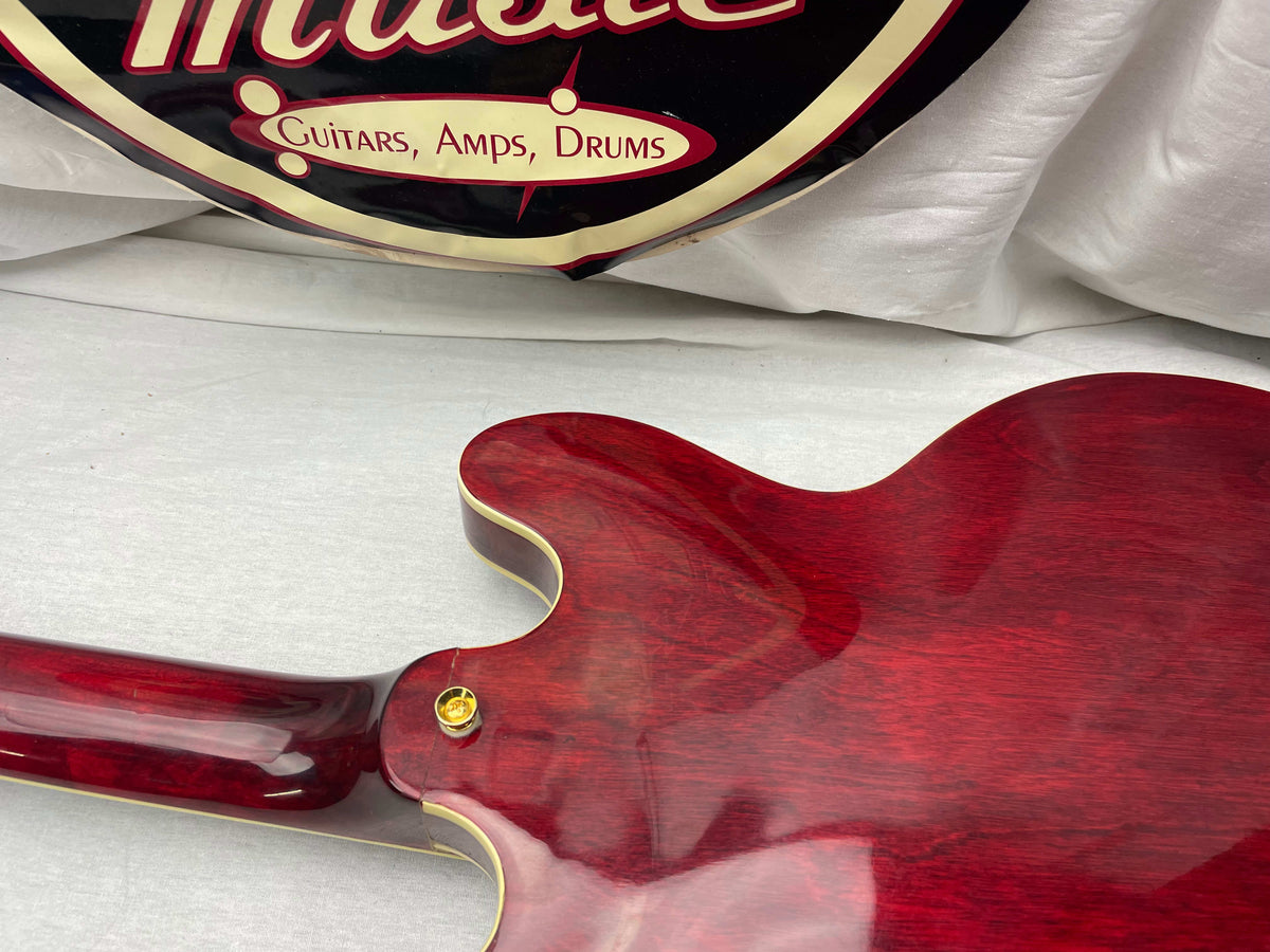 Ibanez SA-400CH SA-400 CH Semi-Hollowbody Guitar with Case - MIJ Made In Japan 1979 - Cherry
