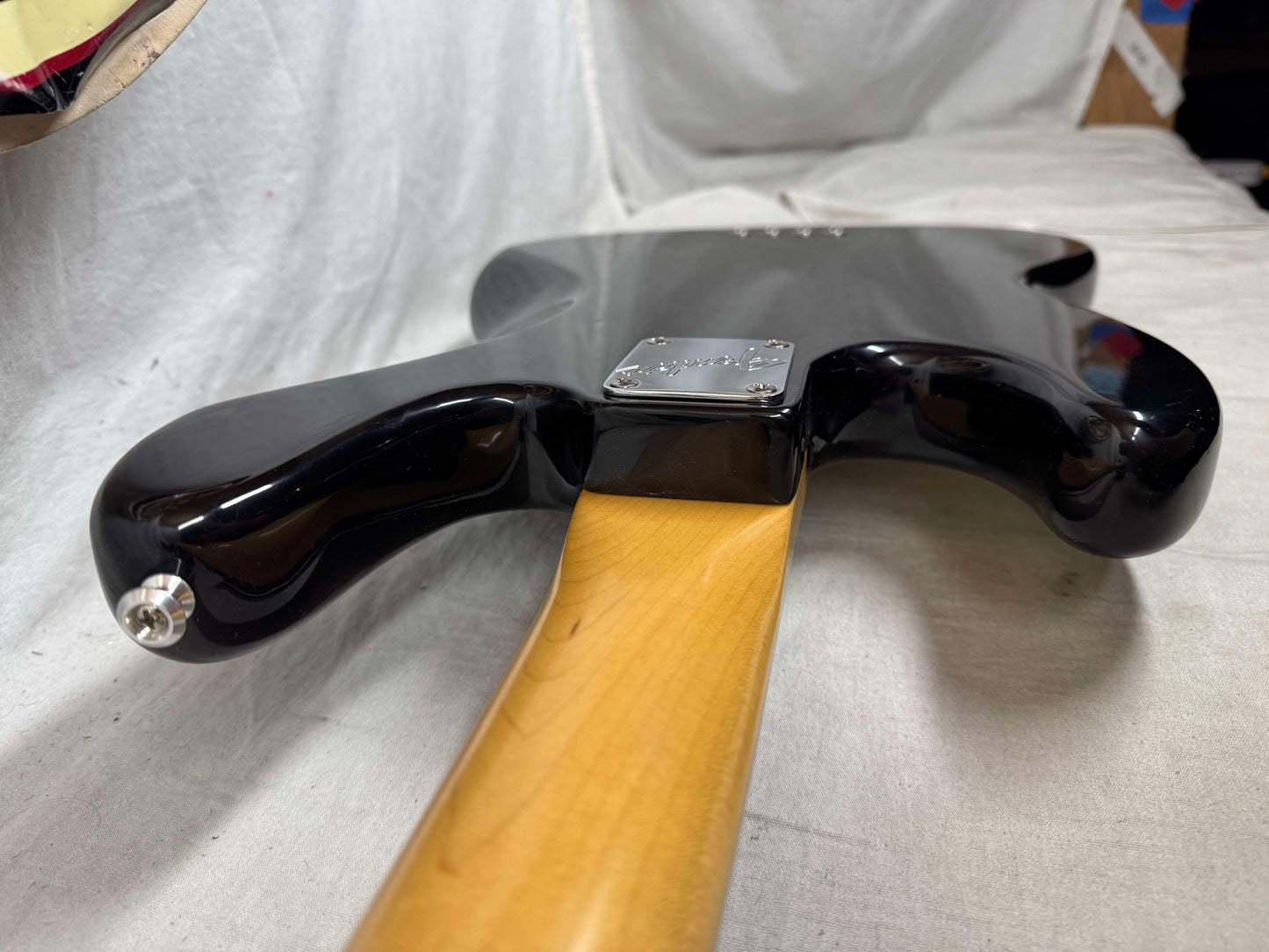 Fender American Standard Jazz Bass Fretless 4-string J-Bass 1996 - Black / Rosewood fingerboard
