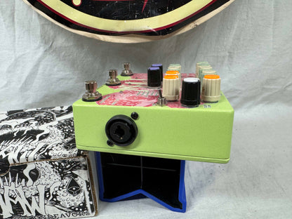 Old Blood Noise Endeavors OBNE MAW Microphone Audio Workstation Vocal Instrument Multi-Effects XLR Pedal with Box