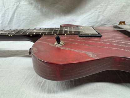 Knaggs Kenai T3 Satin Singlecut Guitar with Case 2017 - Burgundy Drift