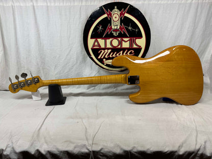 Fender Jazz Bass 4-string J-Bass - photo - Foto Flame - MIJ Made In Japan 1994 - 1995