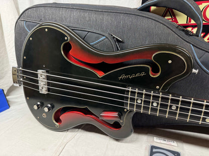 Ampeg AEB-1 aeb1 4-string Scroll Bass with Gig Bag